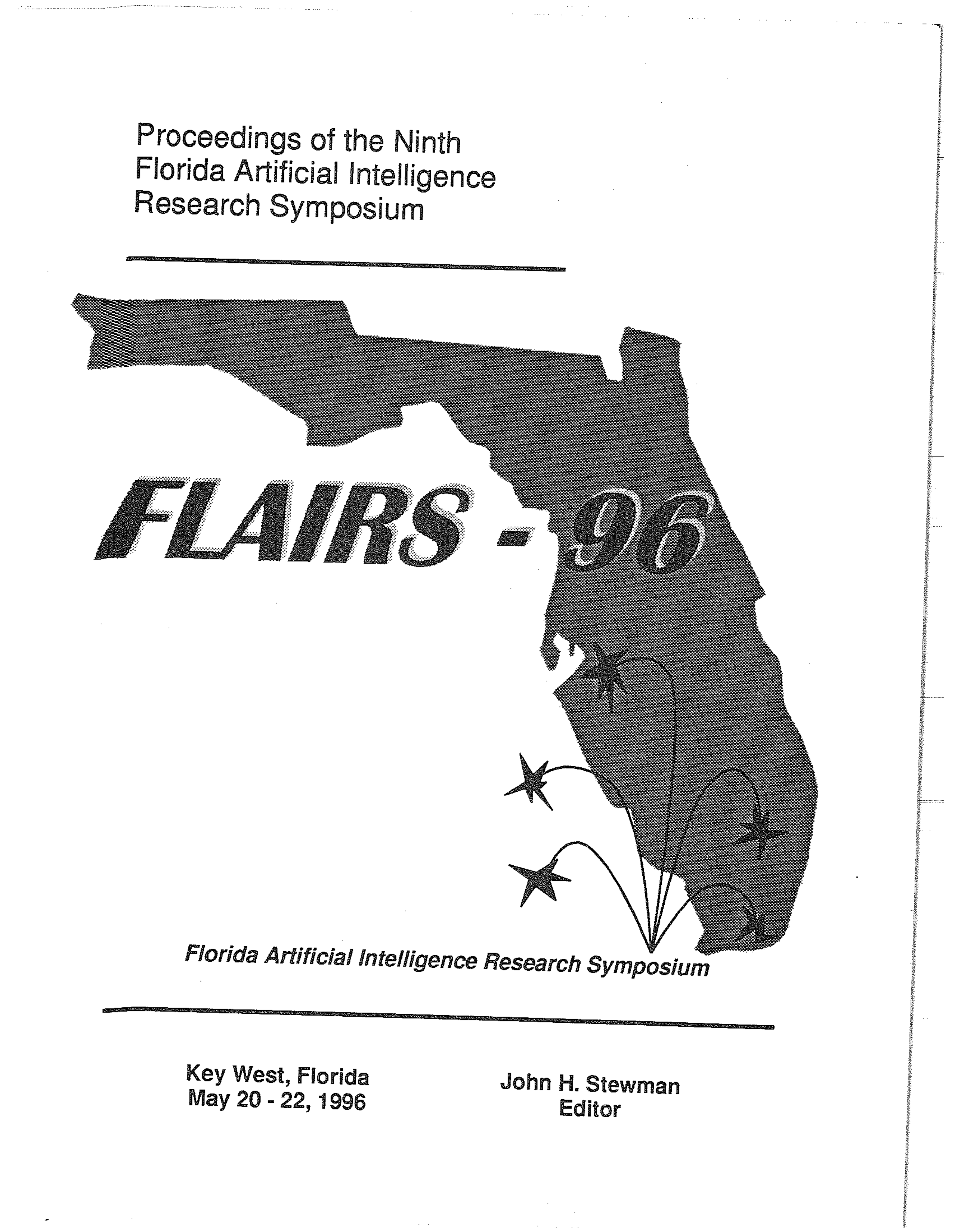 Proceedings of FLAIRS-9, cover