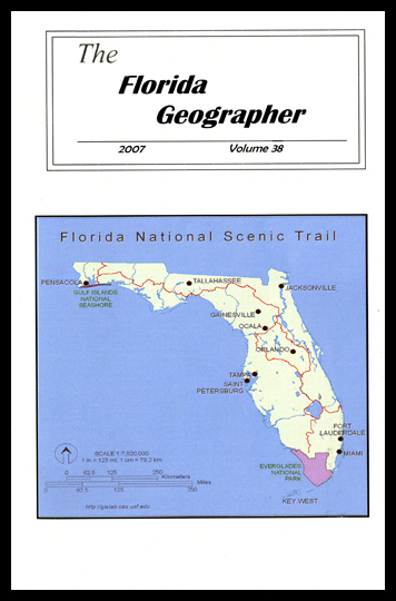 					View Vol. 38 (2007): The Florida Geographer
				