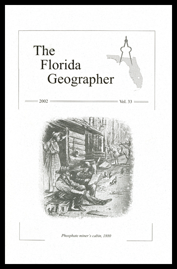 					View Vol. 33 (2002): The Florida Geographer
				