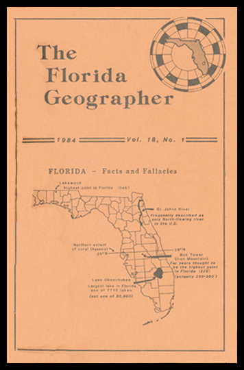 					View Vol. 18 (1984): The Florida Geographer
				