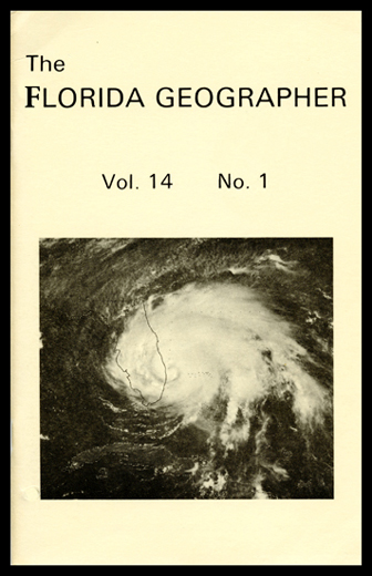 					View Vol. 14 No. 1 (1980): The Florida Geographer
				