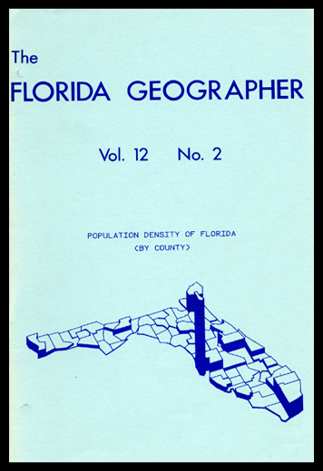 					View Vol. 12 No. 2 (1978): The Florida Geographer
				