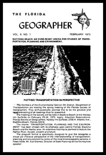 					View Vol. 9 No. 1 (1973): The Florida Geographer
				