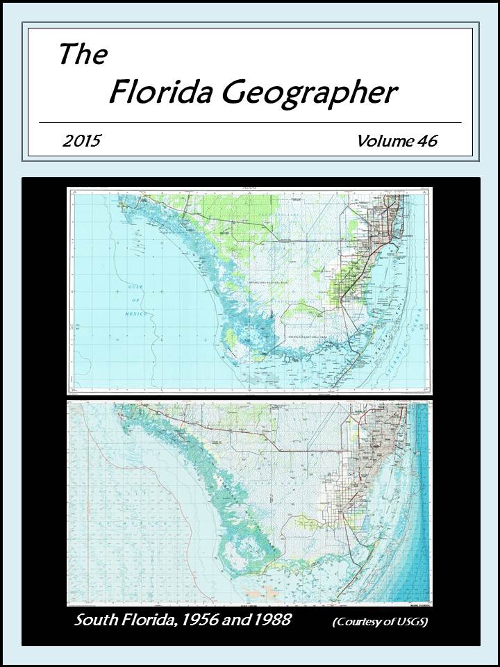 					View Vol. 46 (2015): The Florida Geographer
				