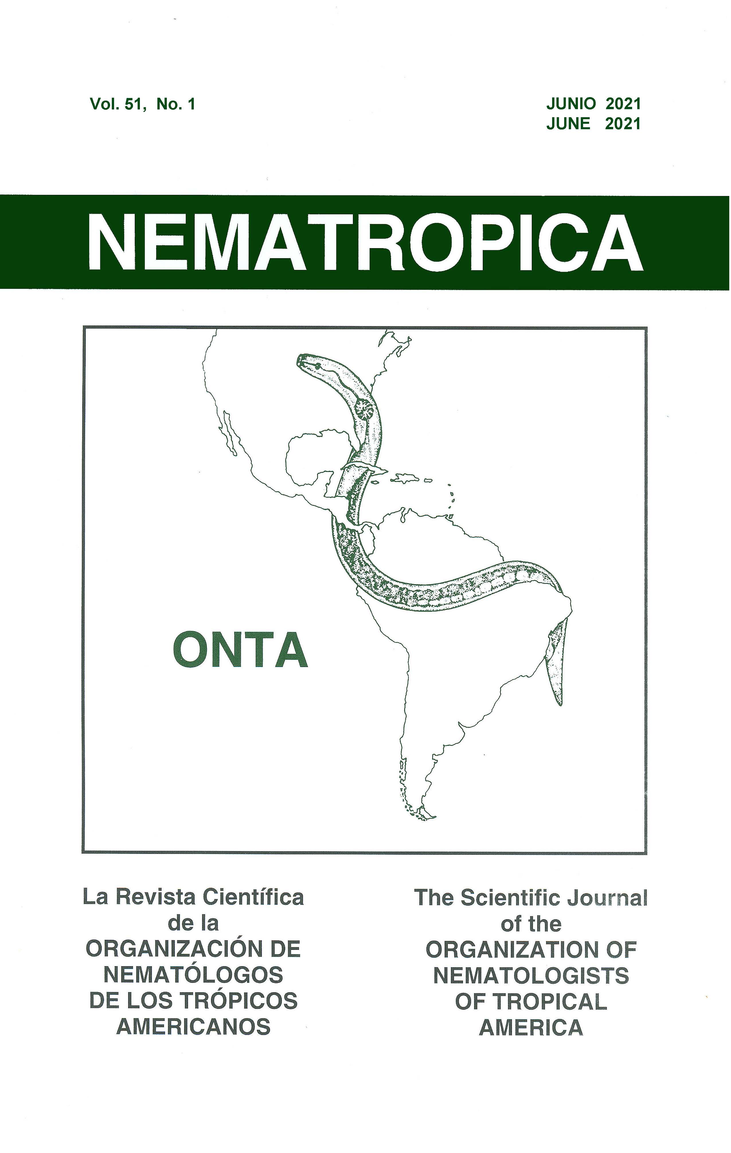 					View Vol. 51 No. 1 (2021): Nematropica
				