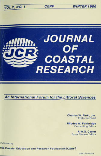 					View Vol. 2 No. 1 (1986): Journal of Coastal Research
				