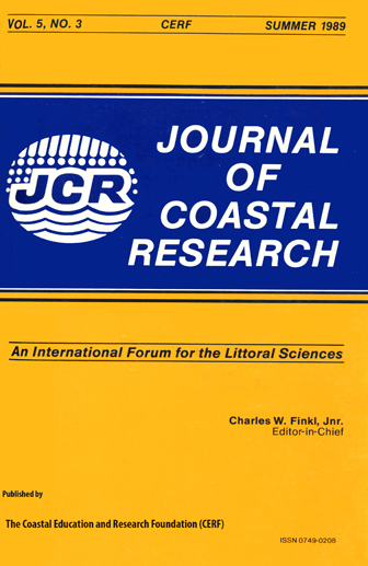					View Vol. 5 No. 3 (1989): Journal of Coastal Research
				