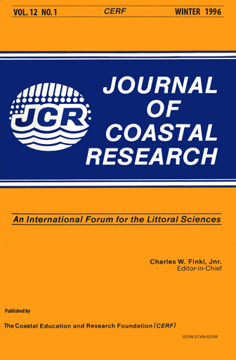 					View Vol. 12 No. 1 (1996): Journal of Coastal Research
				