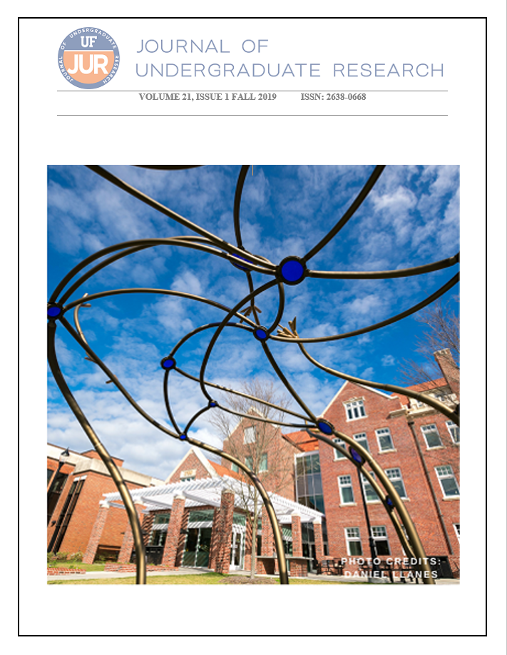 					View Vol. 21 No. 1 (2019): UF Journal of Undergraduate Research
				
