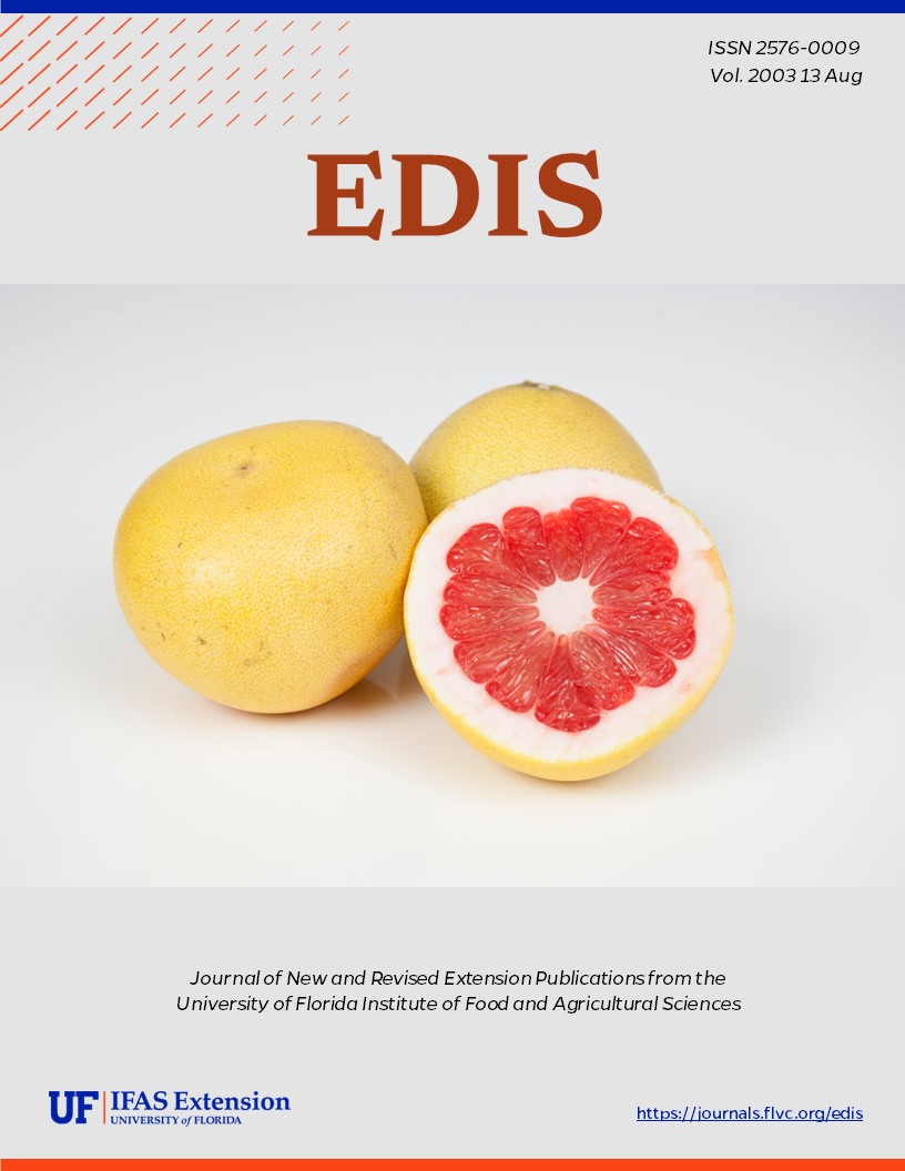 EDIS Cover Volume 2003 Number 13  grapefruit image