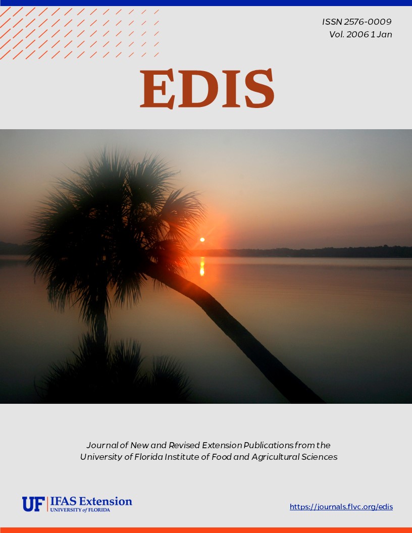 EDIS Cover Volume 2006 Number 1 palms image