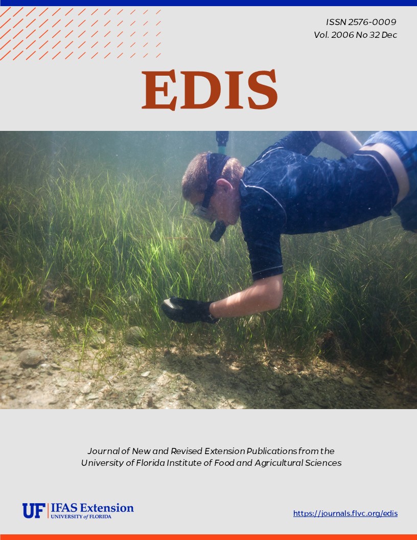 EDIS Cover Volume 2006 Number 33 diver image