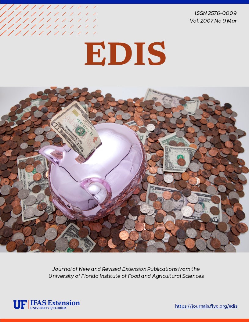 EDIS Cover Volume 2007 Number 9 money image