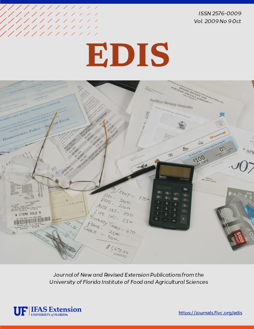 EDIS Cover Volume 2009 Number 9 accounts image