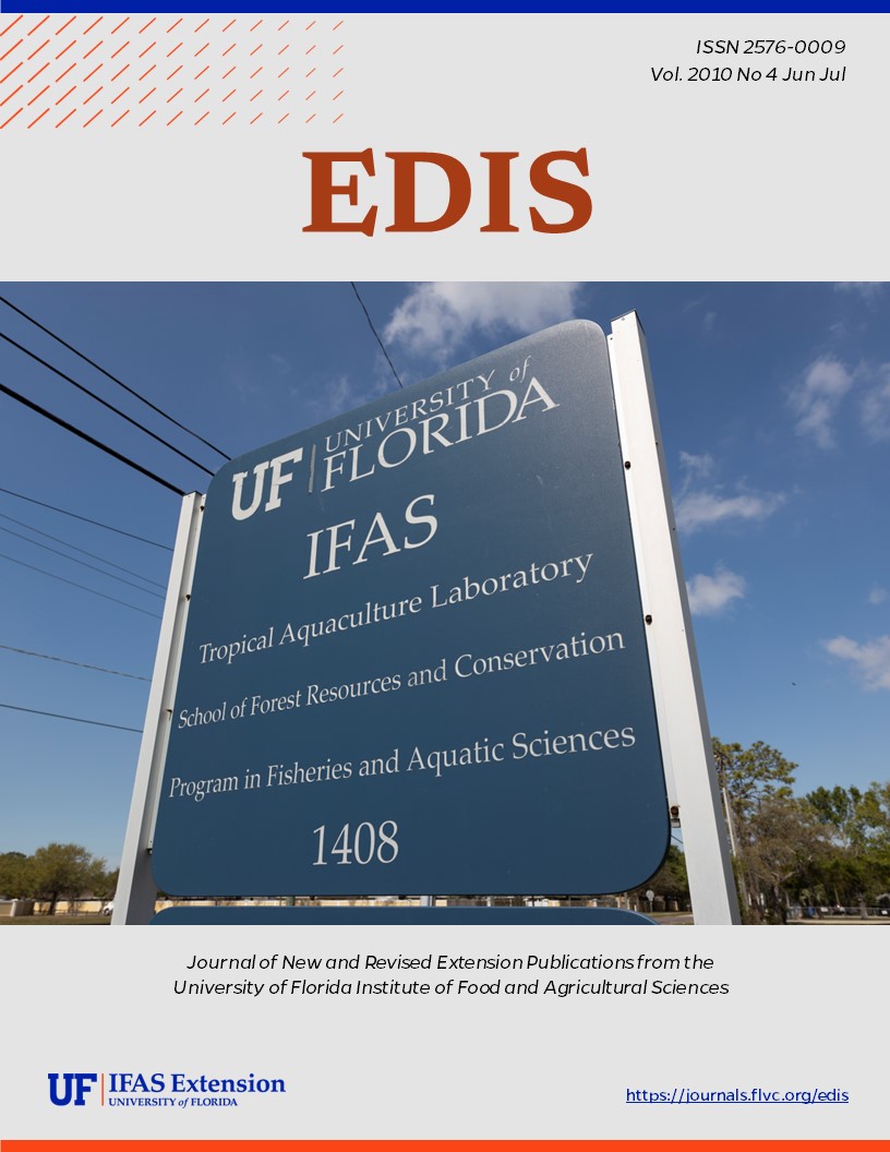 EDIS Cover Volume 2010 Number 4 Aquaculture image